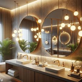 Elegant Bathroom Vanity Set