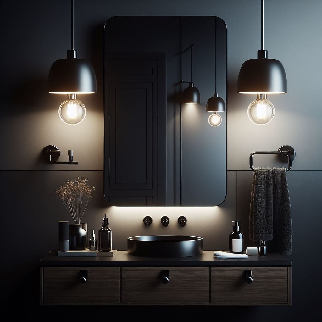 Modern Bathroom Vanity Set