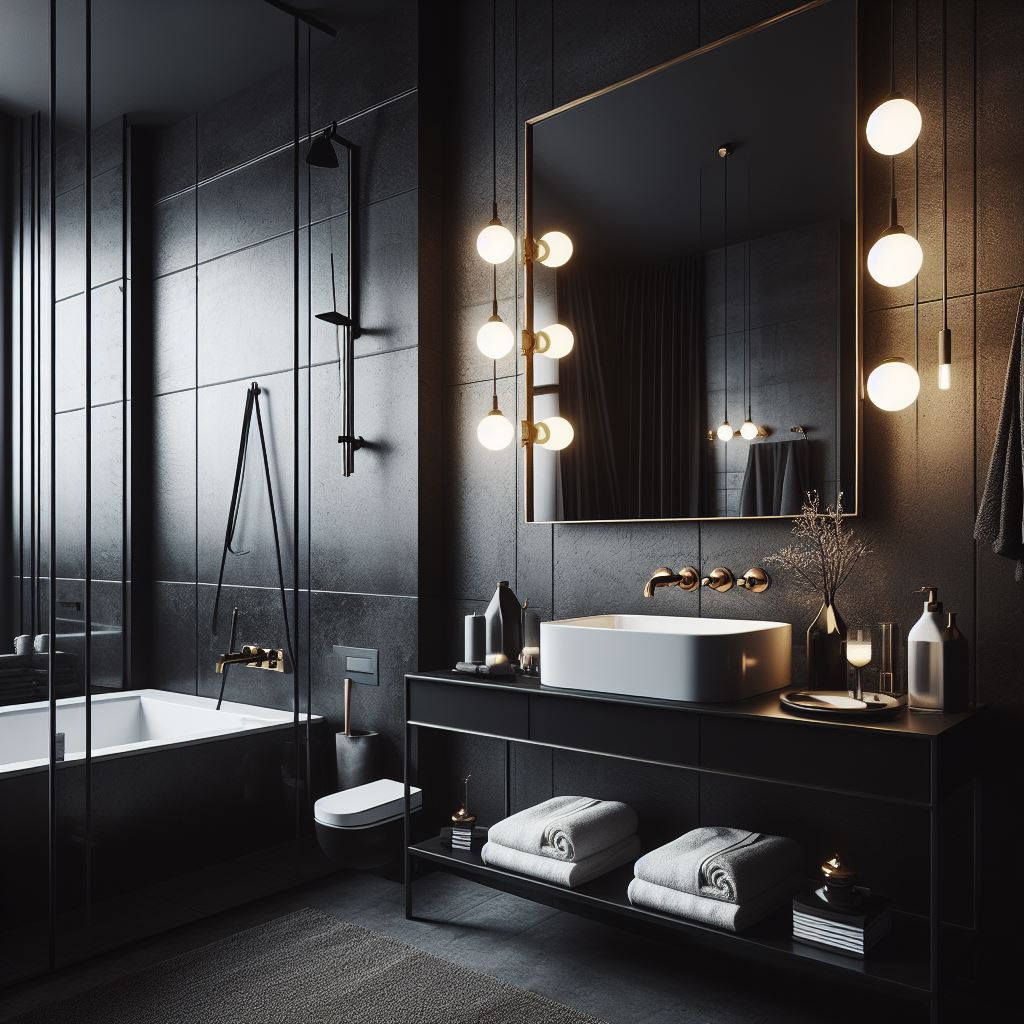 Modern Bathroom Vanity Set