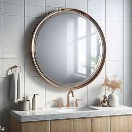 Round Bathroom Mirror