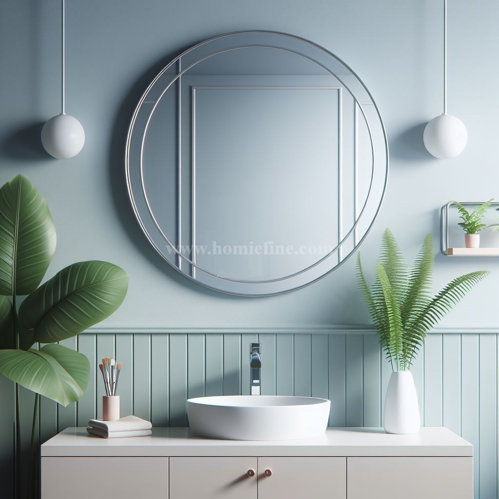 Modern Round Wall Mirror