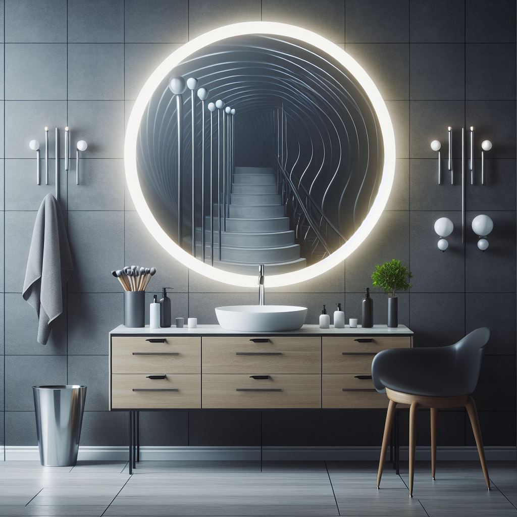 Modern Bathroom Vanity Set