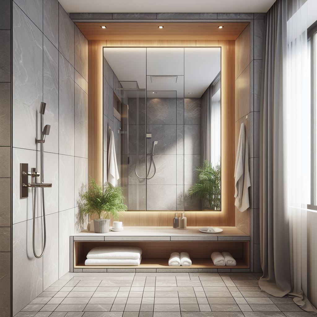 Modern Bathroom Vanity Mirror