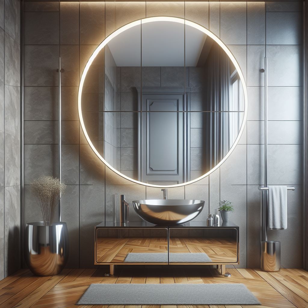 Modern Bathroom Vanity Set