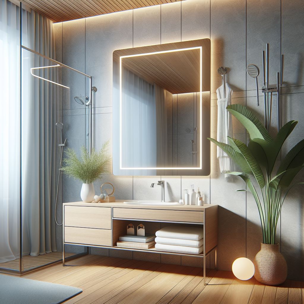 Modern Bathroom Vanity Set