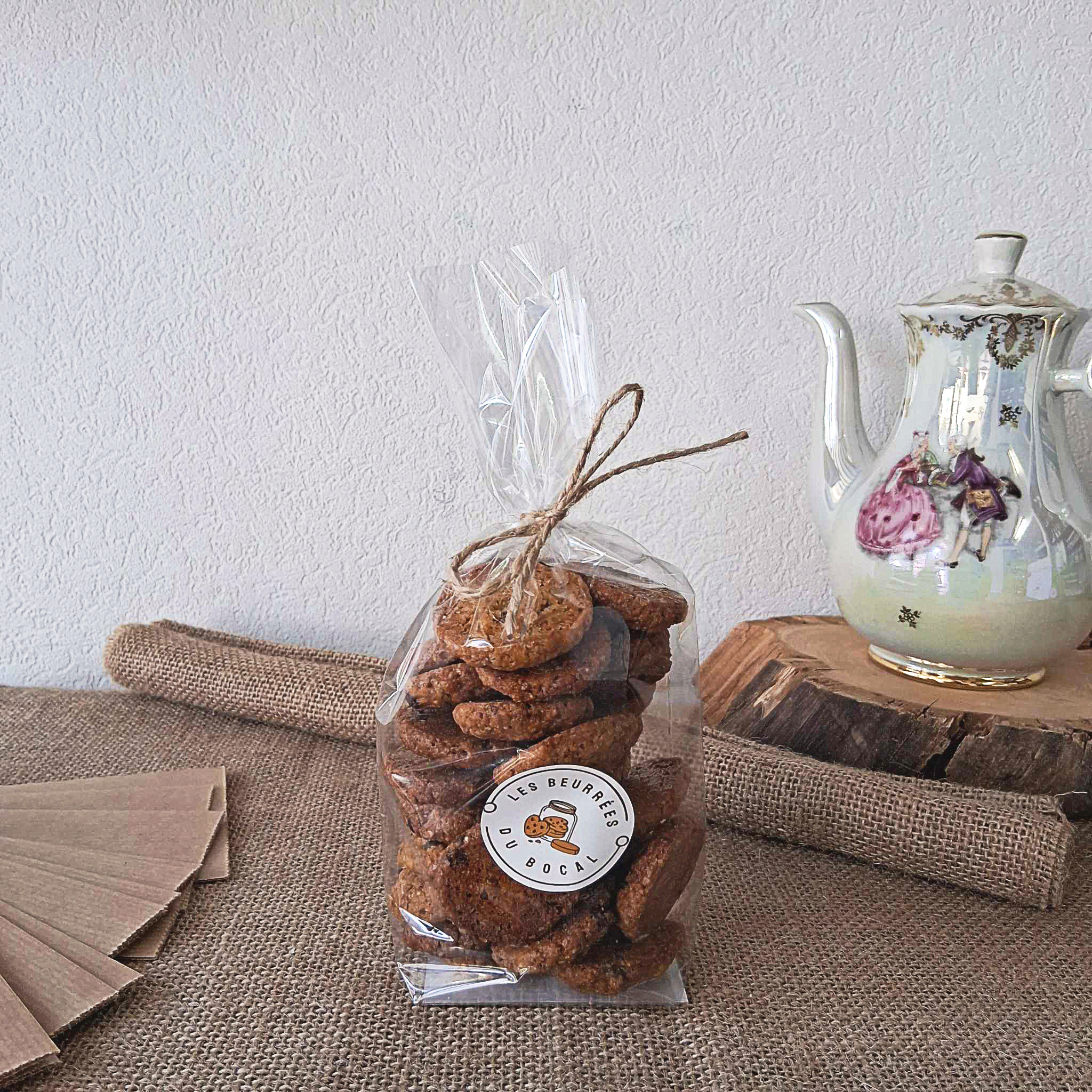 Sablé façon cookies chocolat-noisette