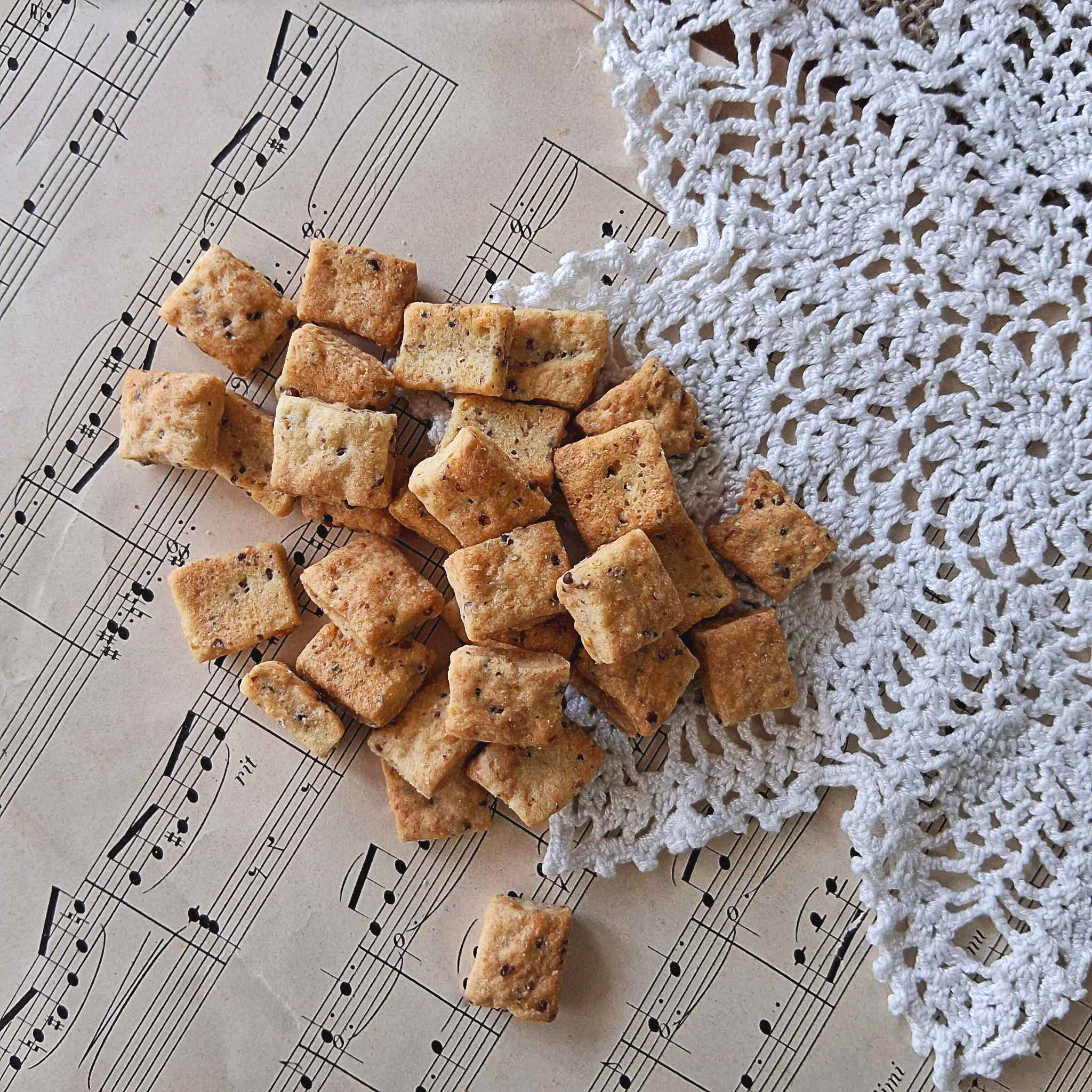 Crackers comté - moutarde