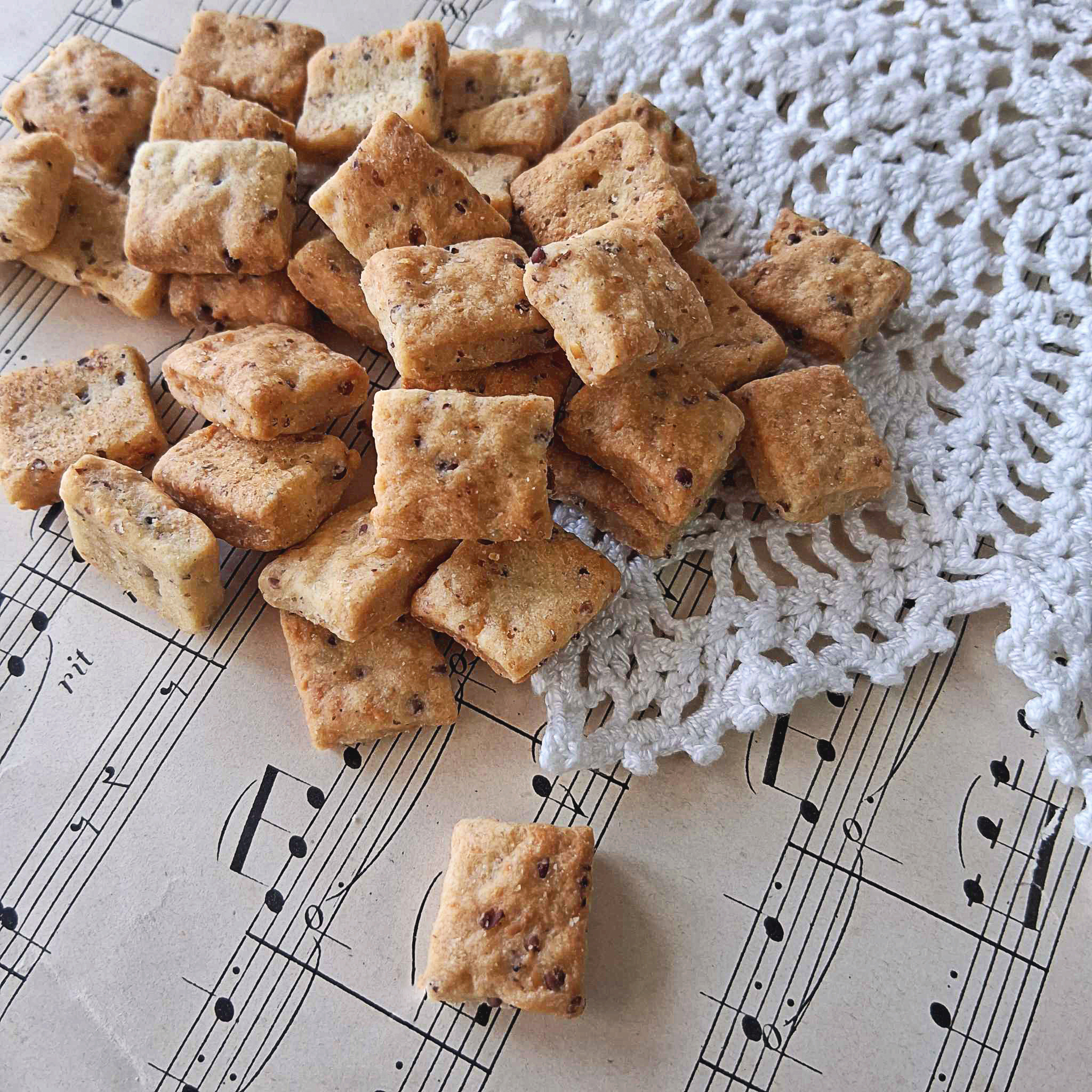 Crackers comté - moutarde