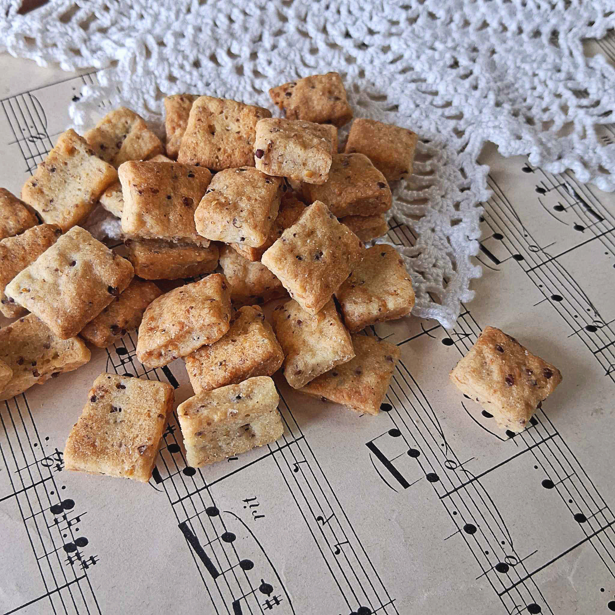 Crackers comté - moutarde