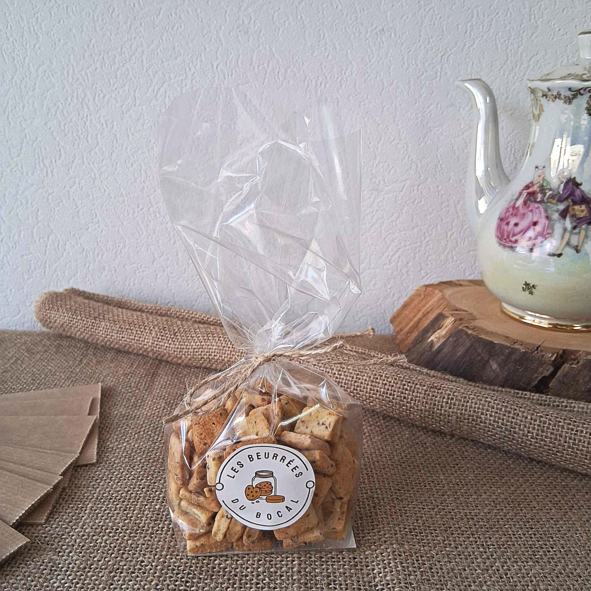 Crackers comté - moutarde