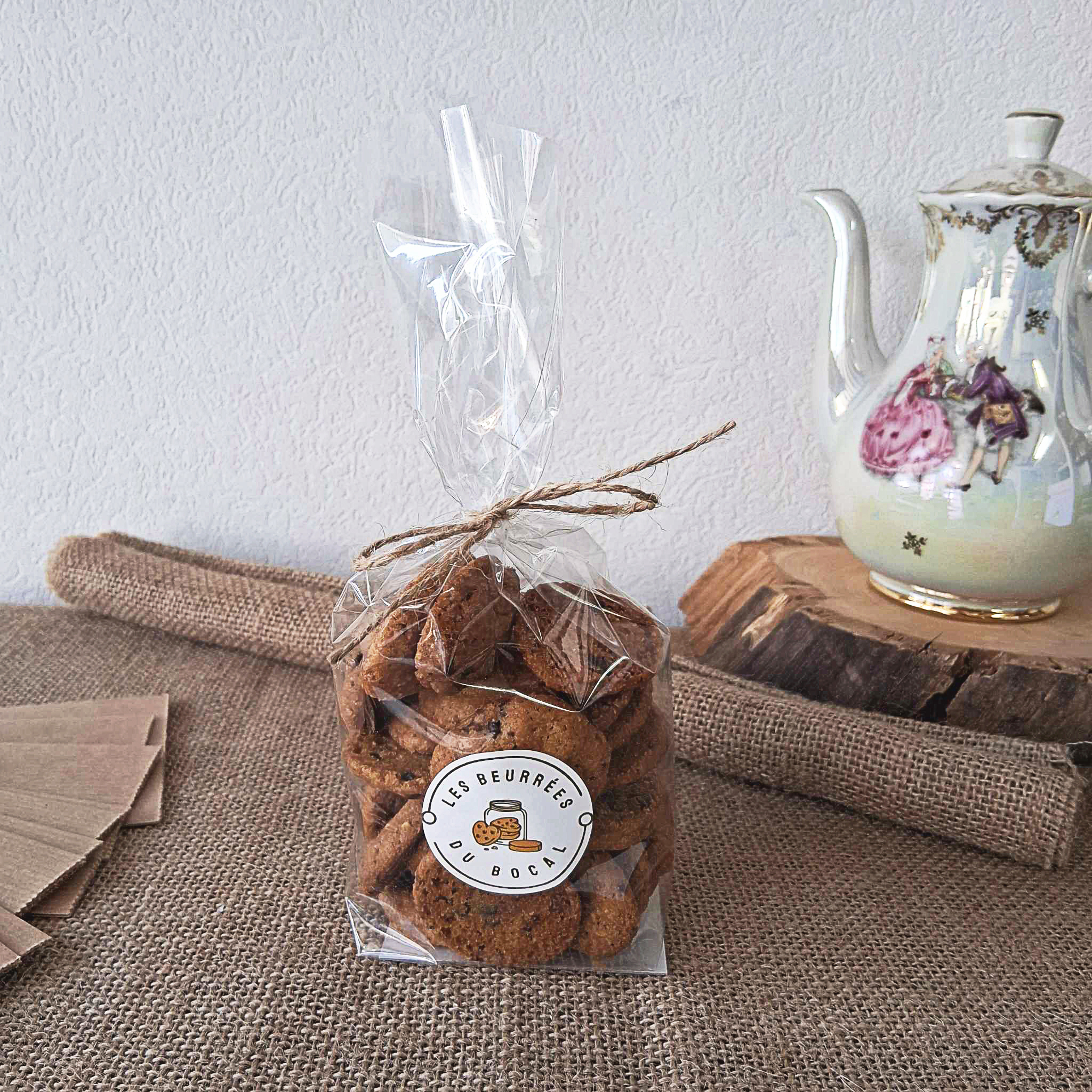 Sablé façon cookies chocolat-amande