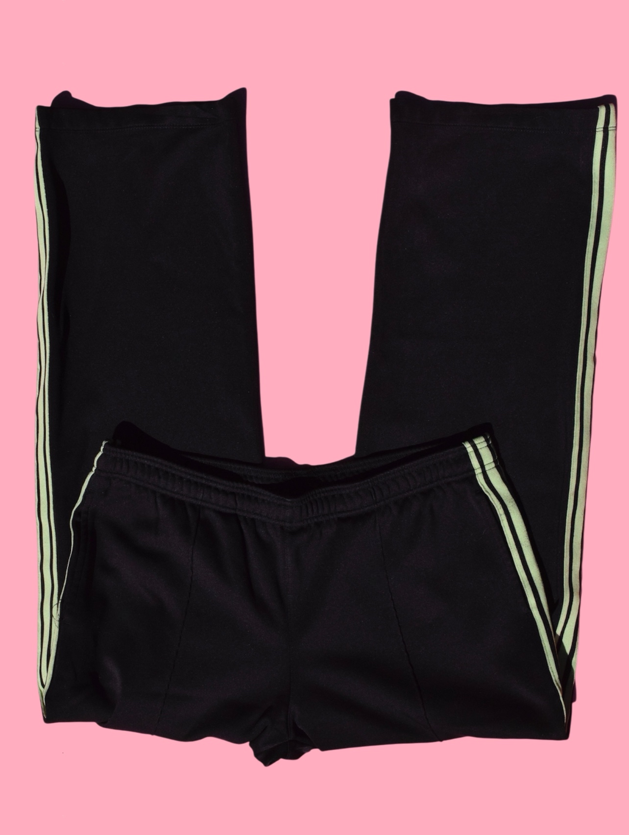 Vintage 90s 2000s Athletic Black Track Pants