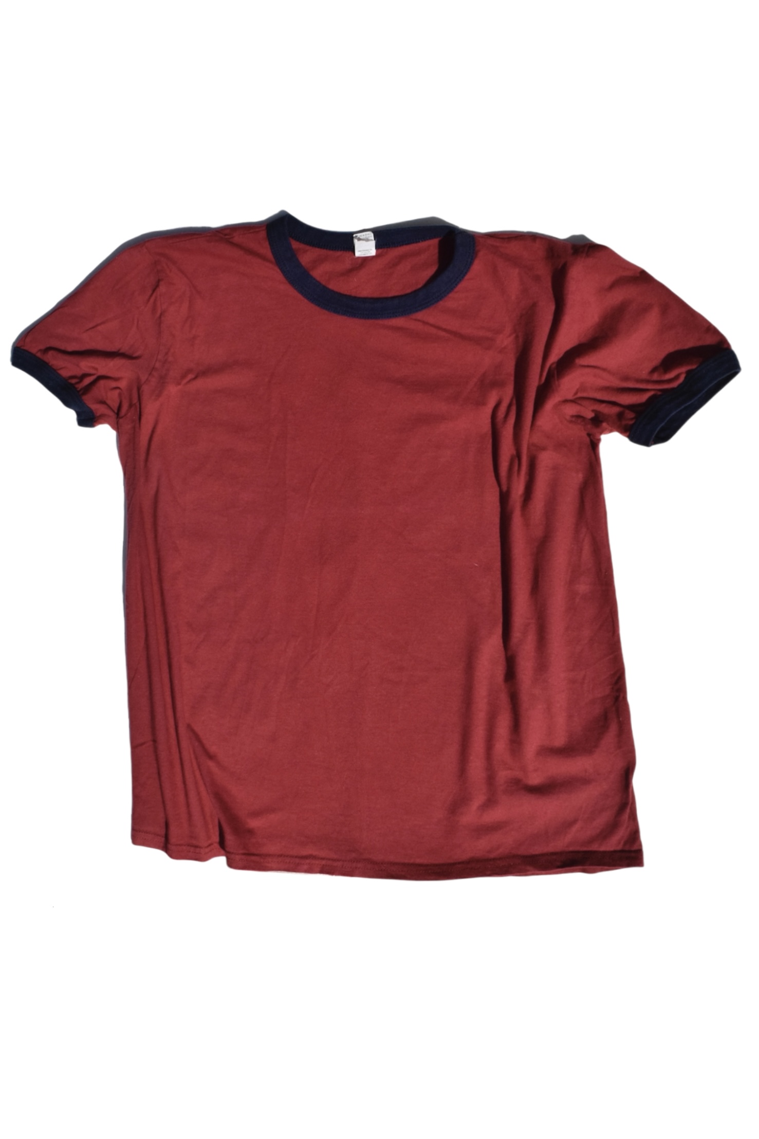 2000s Blank Red Ringer T-Shirt