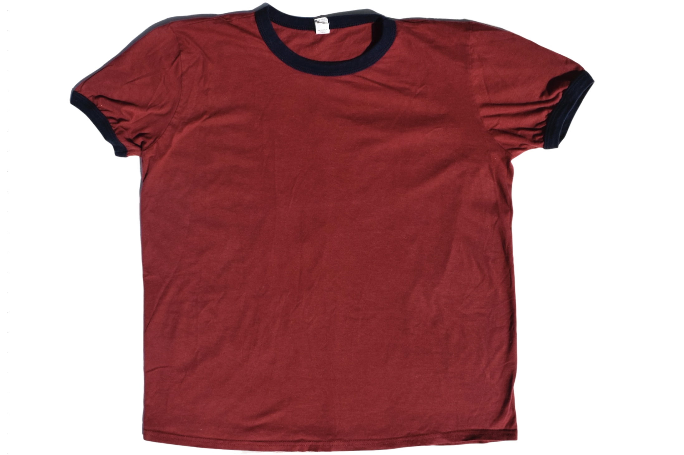 2000s Blank Red Ringer T-Shirt