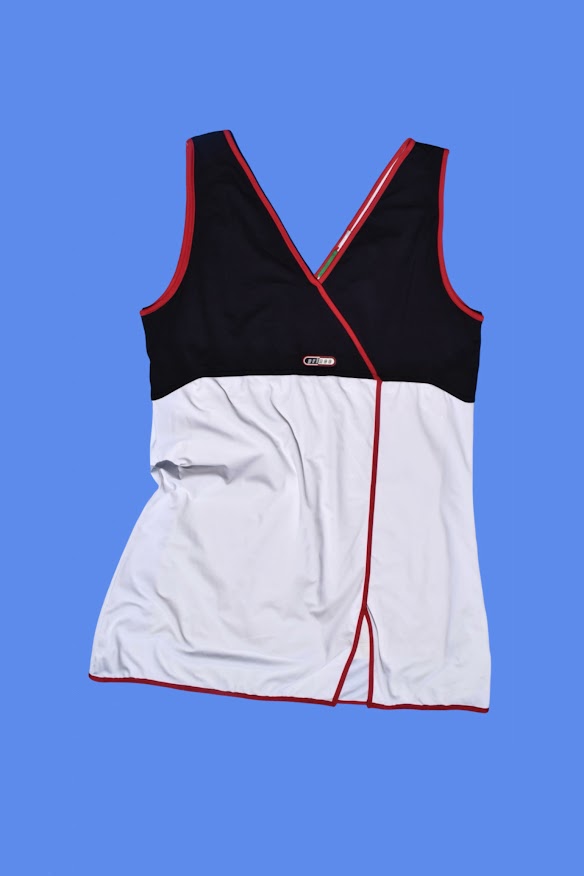 Authentic Vintage 2001 Sporty Chic Prince Tennis Athletic Romper Dress 