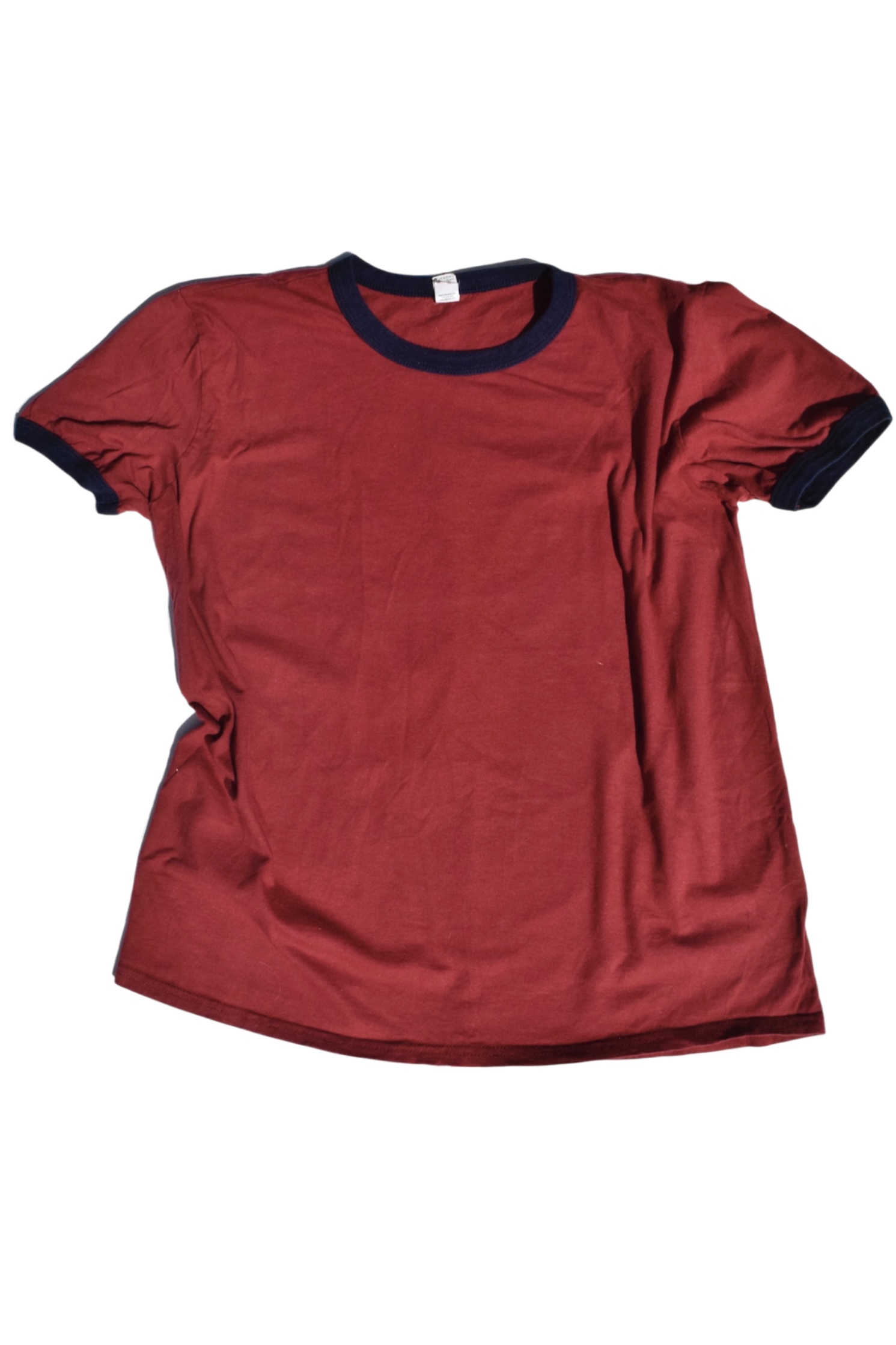 2000s Blank Red Ringer T-Shirt