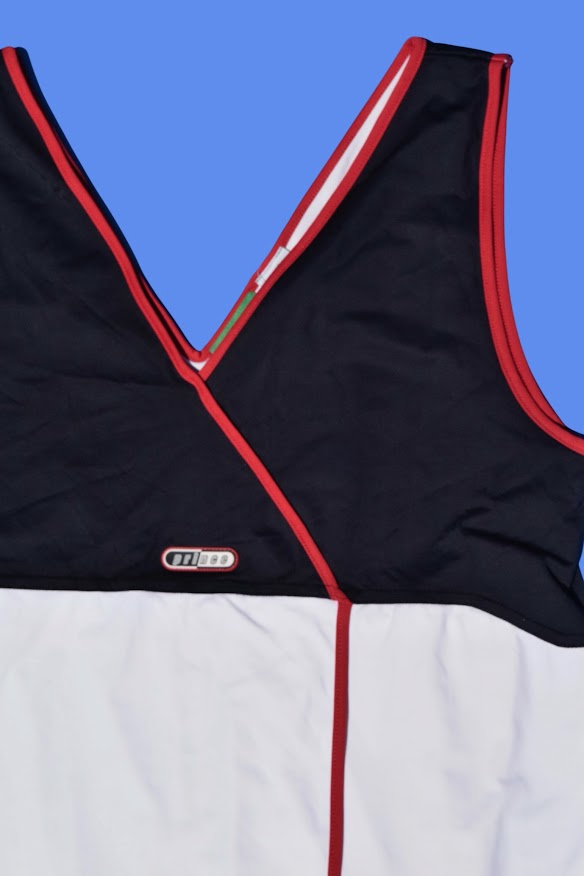 Authentic Vintage 2001 Sporty Chic Prince Tennis Athletic Romper Dress 