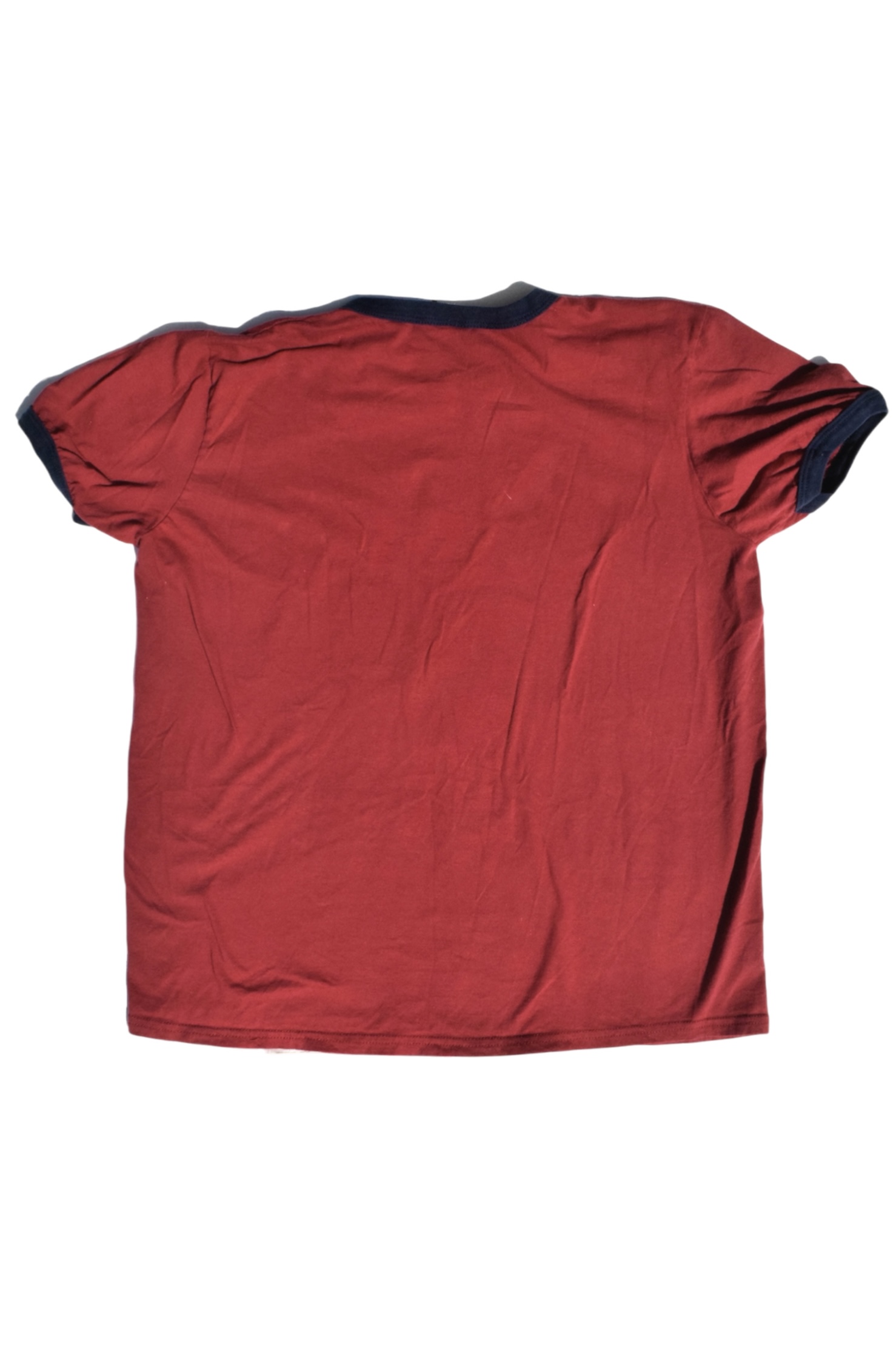 2000s Blank Red Ringer T-Shirt