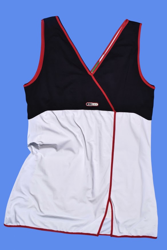 Authentic Vintage 2001 Sporty Chic Prince Tennis Athletic Romper Dress 
