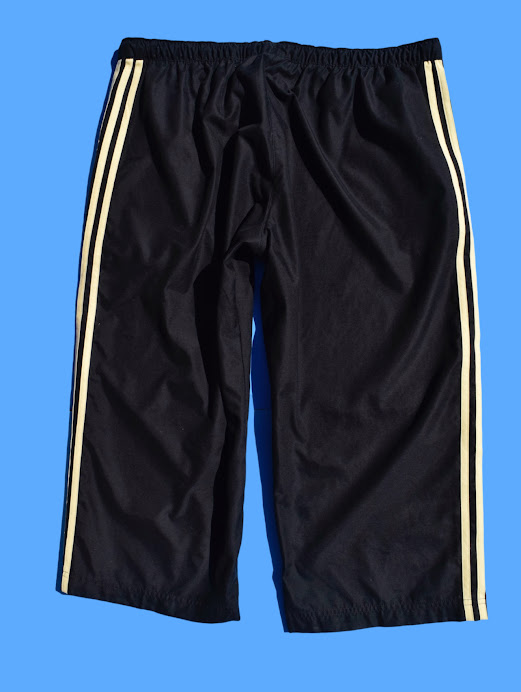 2000s Athletic Adidas Black Sports Capris 