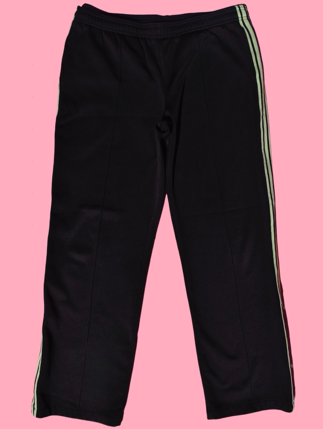Vintage 90s 2000s Athletic Black Track Pants