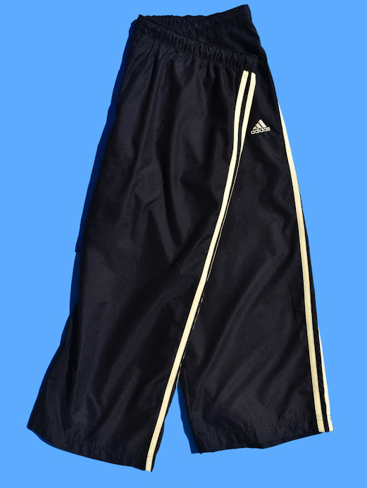 2000s Athletic Adidas Black Sports Capris 