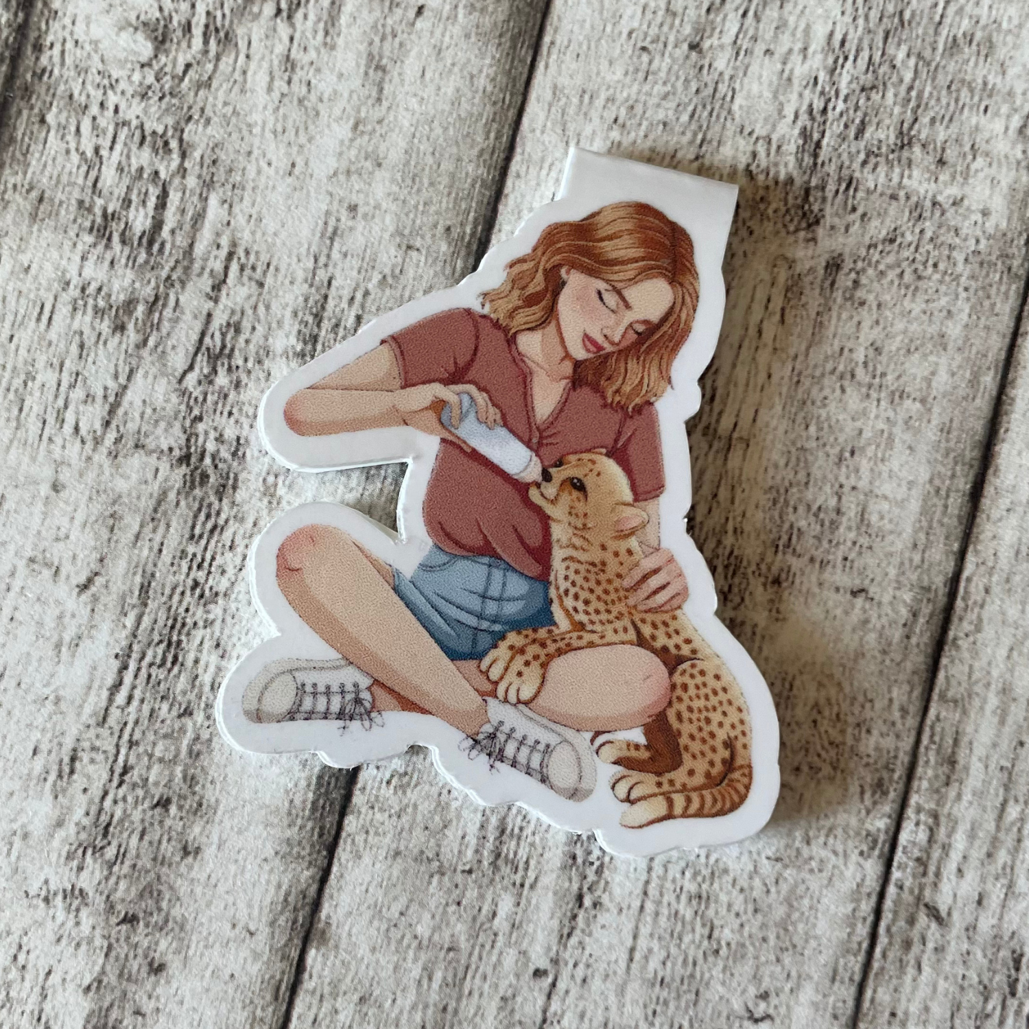 Magnetlesezeichen "Sina"