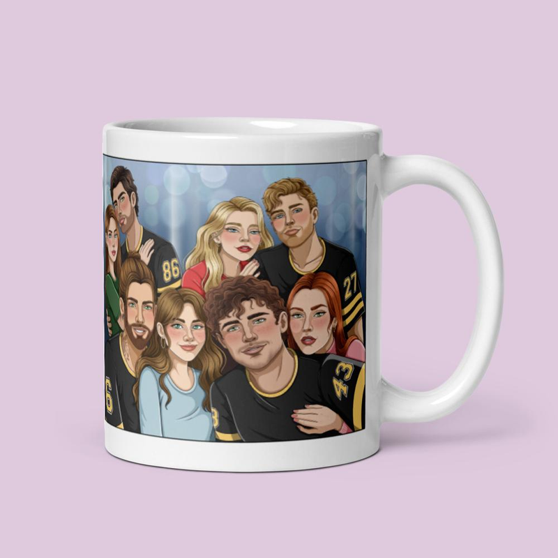 Boston Black Knights Tasse "Team Raphi"