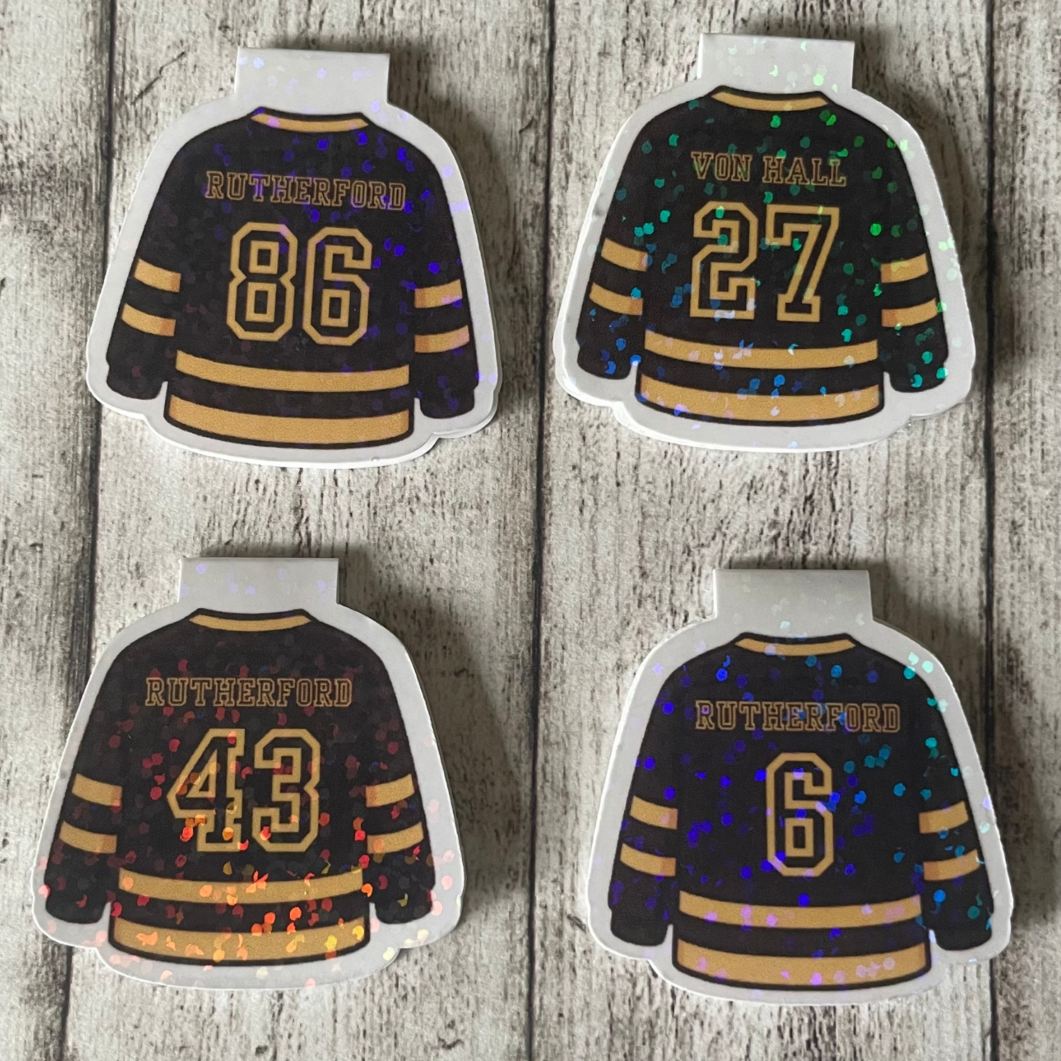 Magnetlesezeichen "Trikot" - holographisch