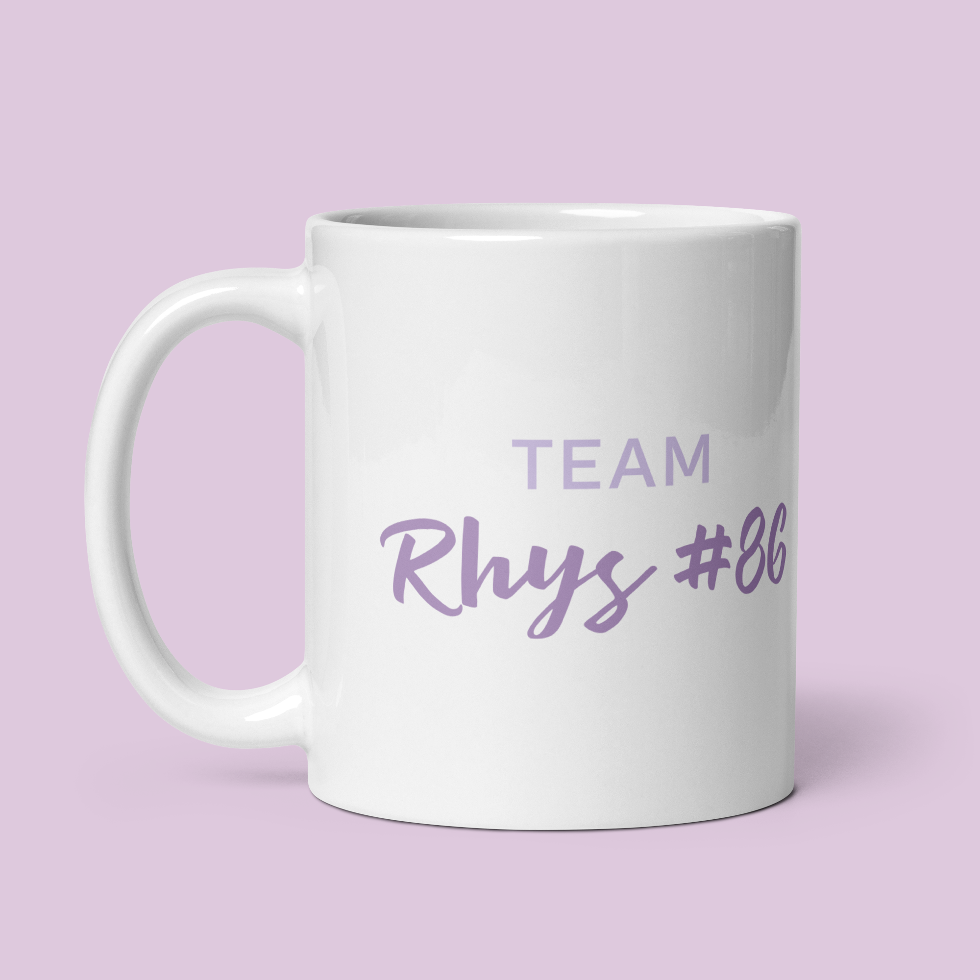 Boston Black Knights Tasse "Team Rhys"