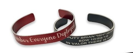 Memorial Cuff Bracelets