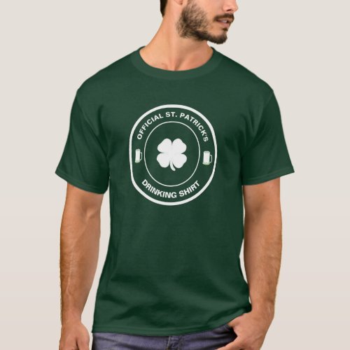 Official St. Patrick's Drinking T-Shirt