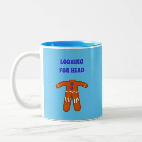 Looking for Head Gingerbread Man Mug