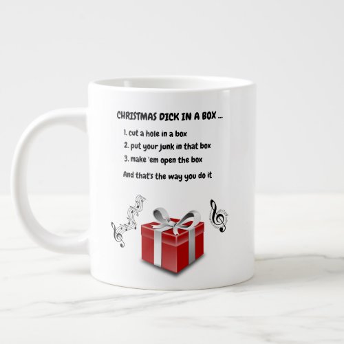 Christmas Dick in a Box Mug