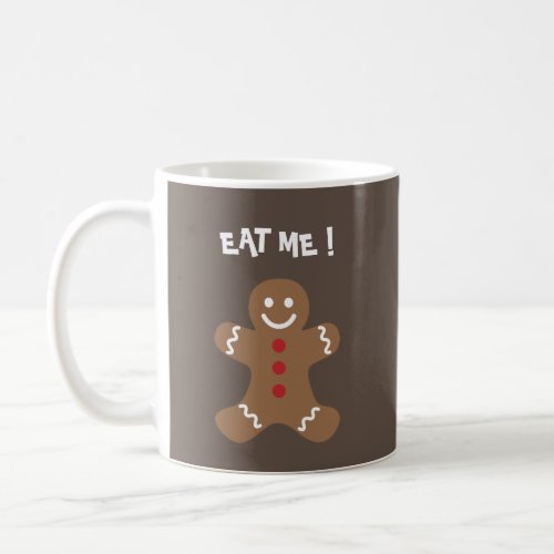 Eat Me Holiday Gingerbread Man Mug