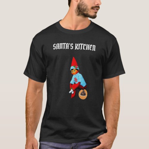 Santa's Kitchen Holiday T-Shirt