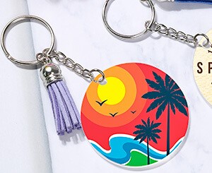 Custom Engraved Acrylic Keychain