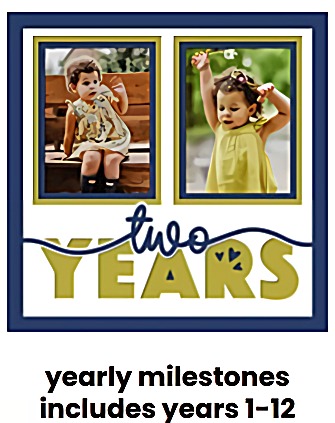 Photo Keepsake Shadow Box for Baby or Child