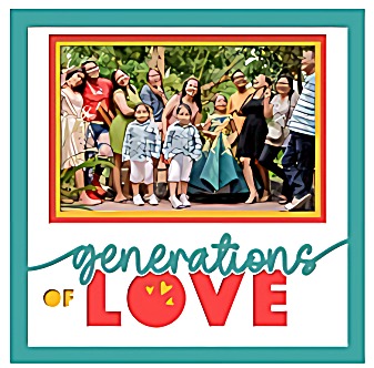 Photo Keepsake Shadow Box for Family