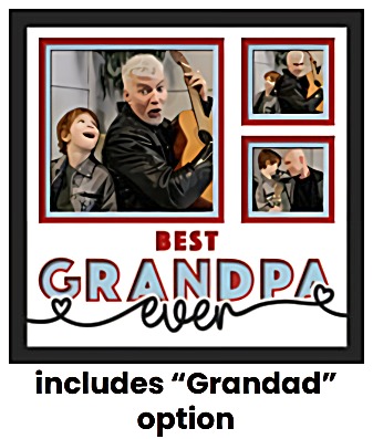 Photo Keepsake Shadow Box for Grandparents