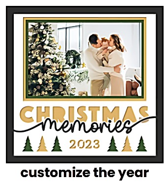 Photo Keepsake Shadow Box for Christmas