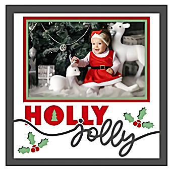 Photo Keepsake Shadow Box for Christmas