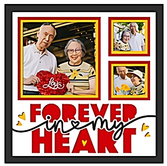 Photo Keepsake Shadow Box for Memorial