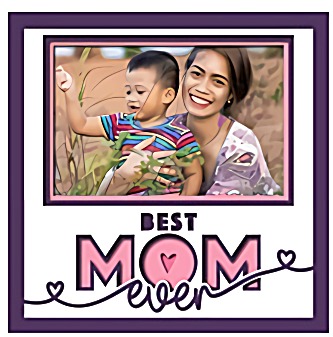 Photo Keepsake Shadow Box for Mom