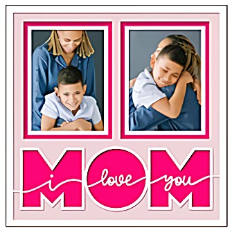 Photo Keepsake Shadow Box for Mom