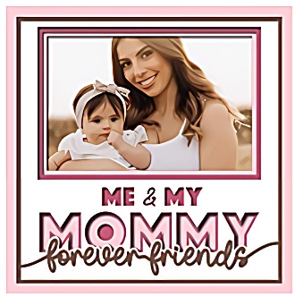 Photo Keepsake Shadow Box for Mom