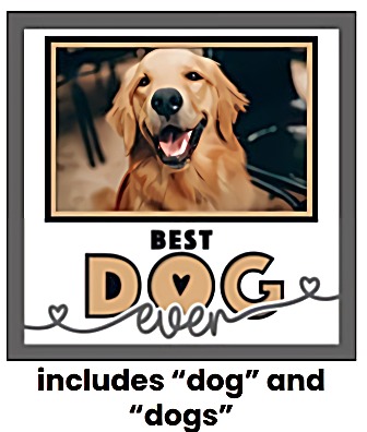 Photo Keepsake Shadow Box for Pets