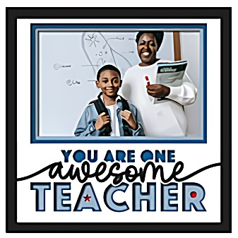 Photo Keepsake Shadow Box for Teachers