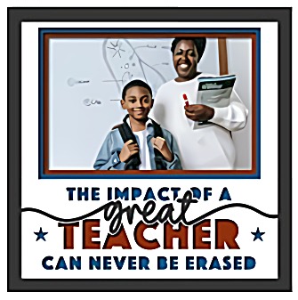 Photo Keepsake Shadow Box for Teachers