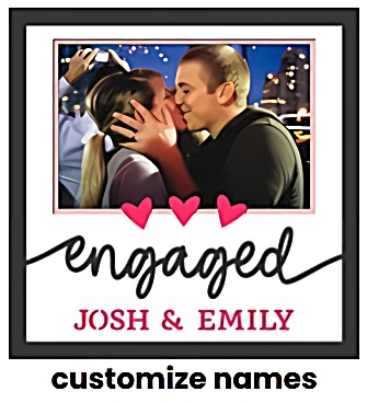 Photo Keepsake Shadow Box for Weddings